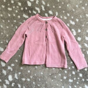Cozy cashmere  blend cardigan size 3-4Y